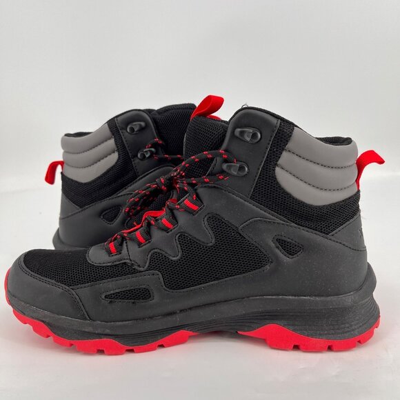 Xray Bunder Sneaker Boots Size 10 Black Red Mesh High Top Textile Hiking Shoes main image 10